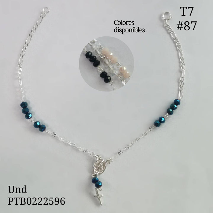 T7N087 TOBILLERA MURANO Y GUADALUPE