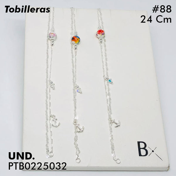 T7N088 TOBILLERA MURRINA Y BALINES