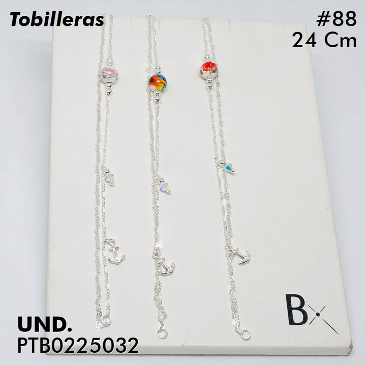 T7N088 TOBILLERA MURRINA Y BALINES