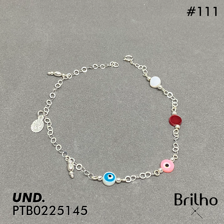 T7N111 TOBILLERA OJOS TURCOS