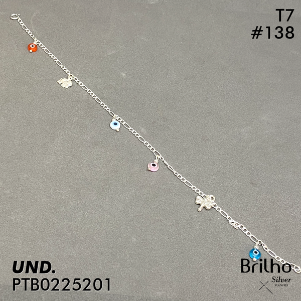 T7N138 TOBILLERA OJOS TURCOS