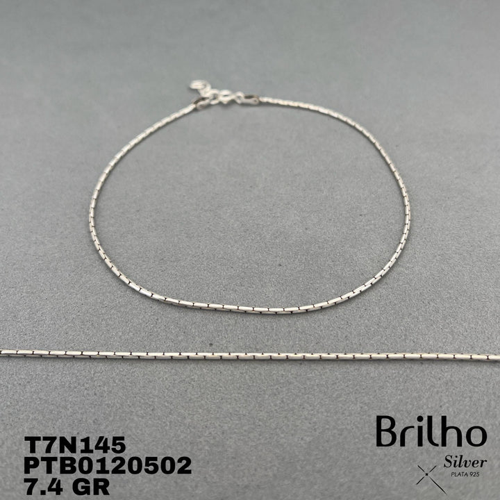 T7N145 TOBILLERA TEJIDO SERPIENTE