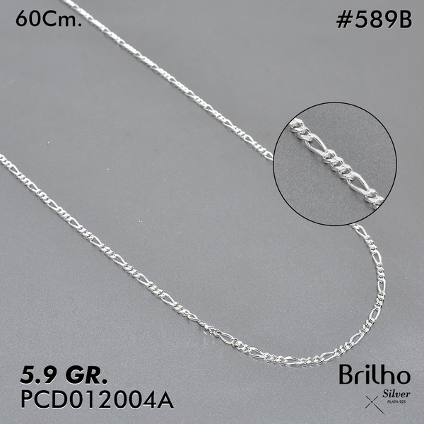 PCD0881B CADENA DELGADA 3X1 60CM