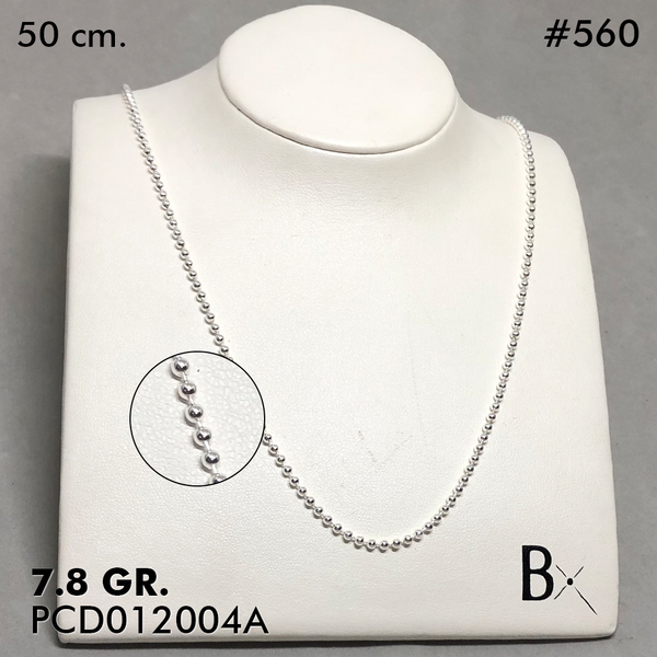 PCD0560 CADENA DELGADA 50CM