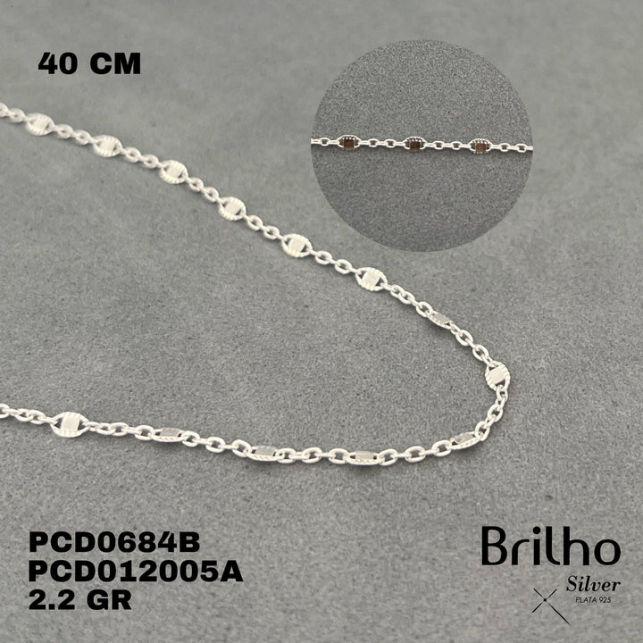 PCD0684B CADENA DELGADA 40CM