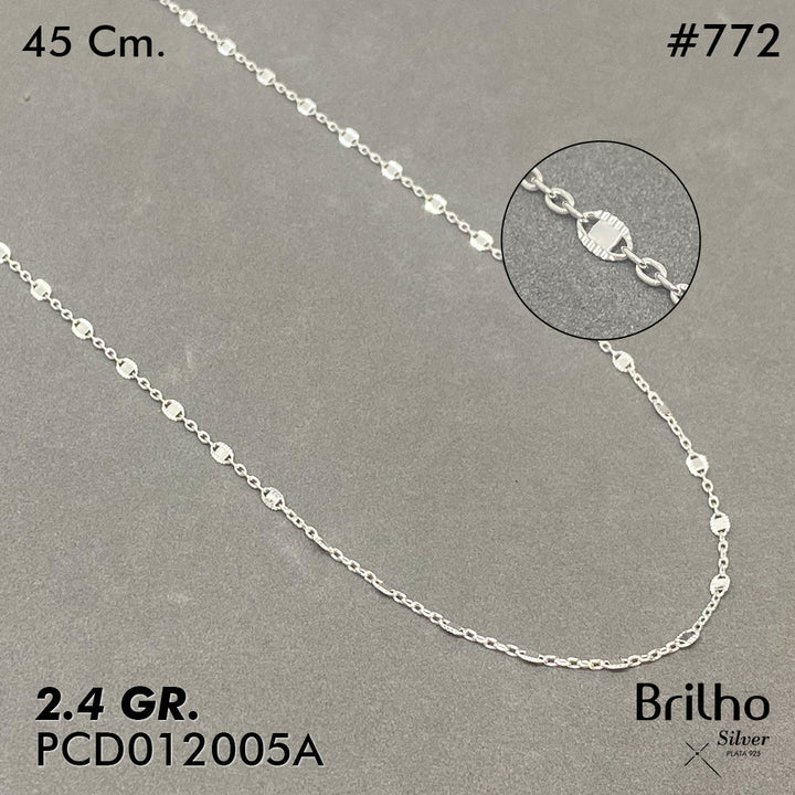 PCD0772 CADENA DELGADA 45CM