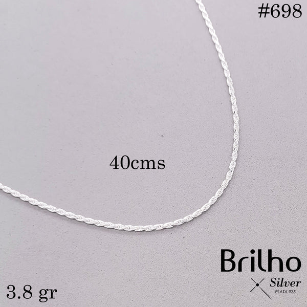 PCD0698 CADENA DELGADA 40CM