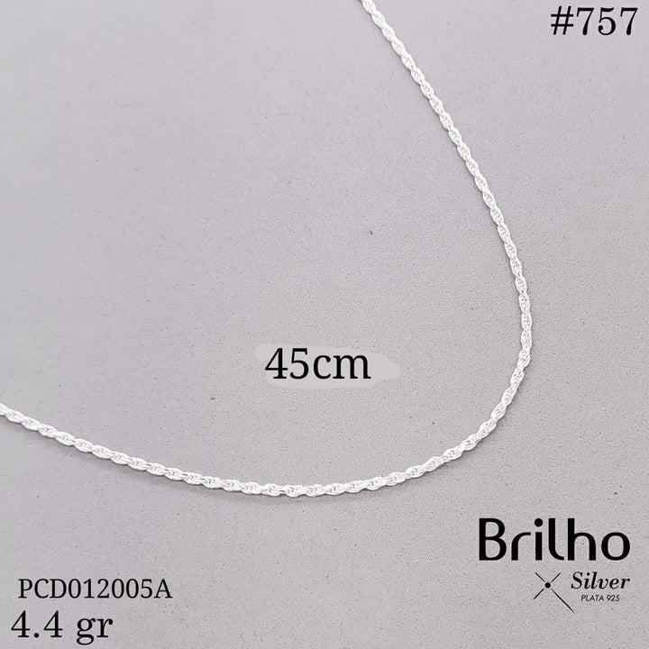 PCD0757 CADENA DELGADA 45CM