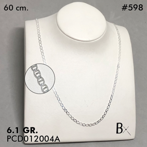 PCD0598 CADENA DELGADA 60CM
