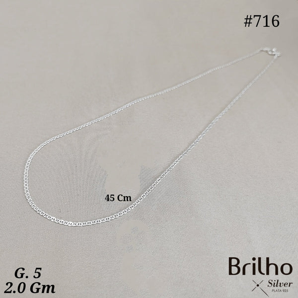 PCD0716 CADENA DELGADA 45CM