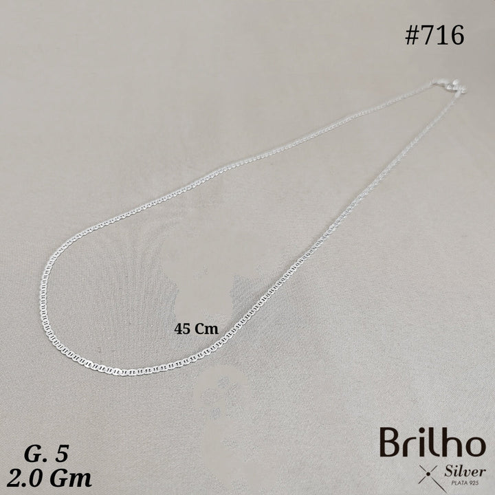 PCD0716 CADENA DELGADA 45CM