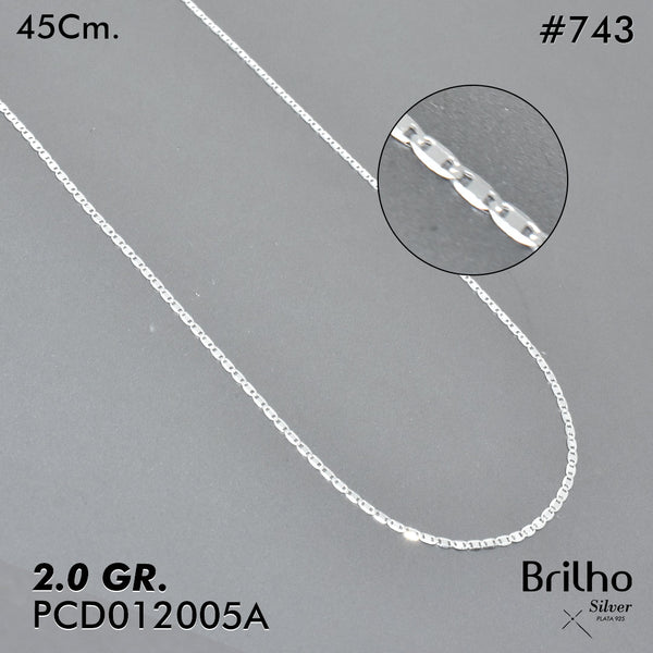 PCD0743 CADENA DELGADA 45CM