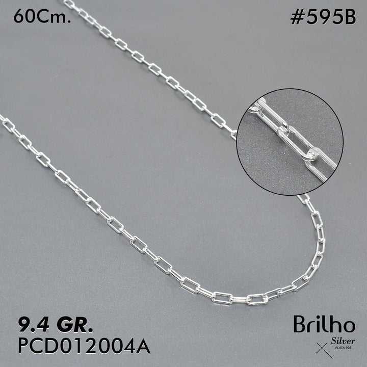 PCD0595B CADENA DELGADA 60CM