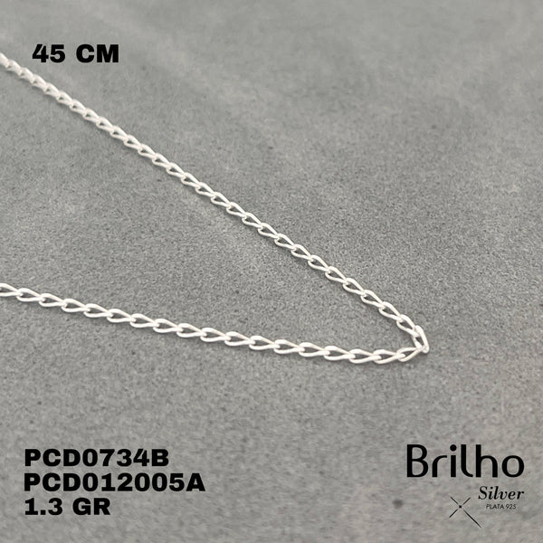 PCD0734B CADENA DELGADA 45CM