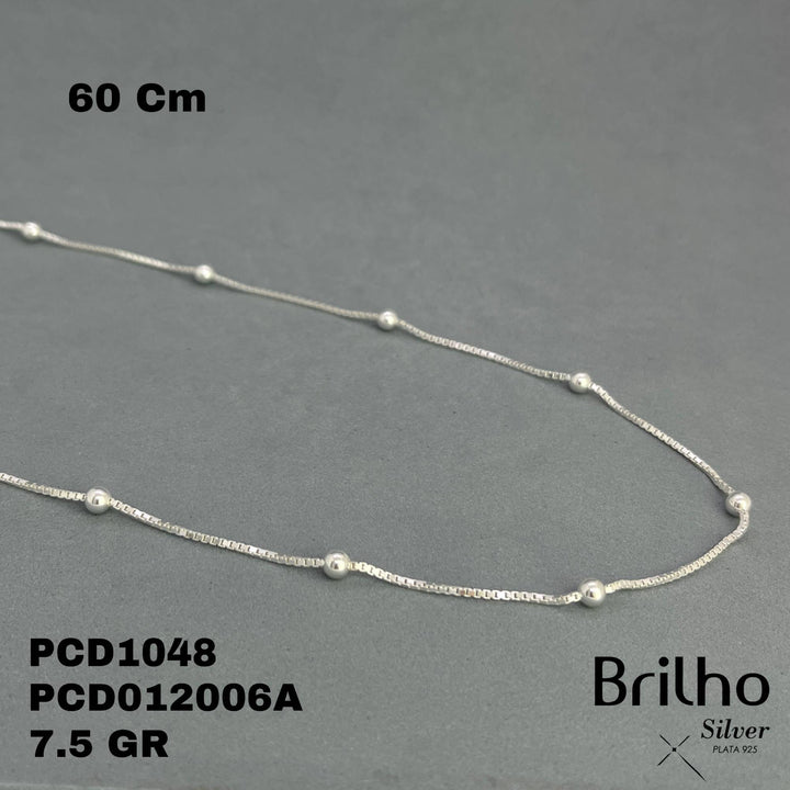 PCD1048 CADENA DELGADA  Y ESPECIAL 60CM