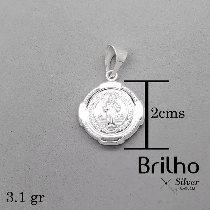 CDJ0939 DIJE SAN BENITO DIAMANTADO