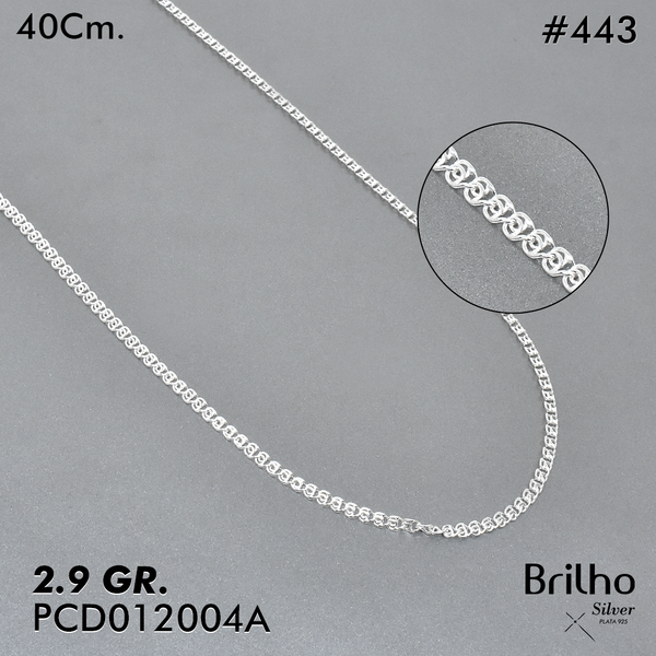 PCD0443 CADENA DELGADA 40CM