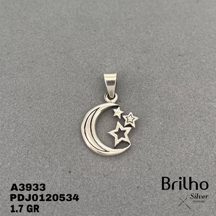 CDJ0003 DIJE LUNA Y ESTRELLA