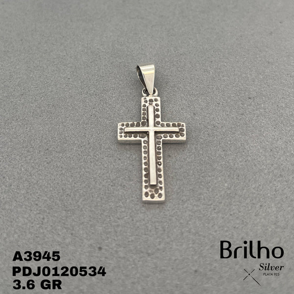 CDJ0048 DIJE CRUZ ENVEJECIDA