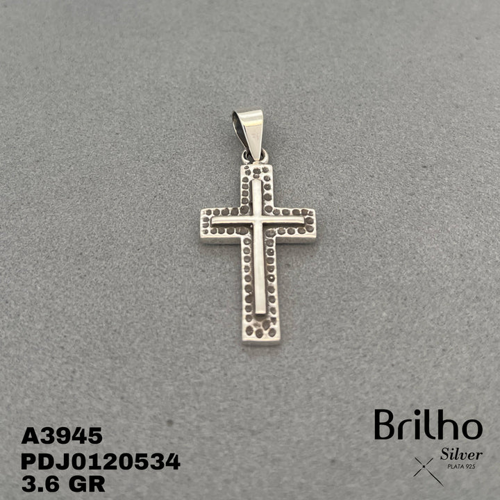 CDJ0048 DIJE CRUZ ENVEJECIDA