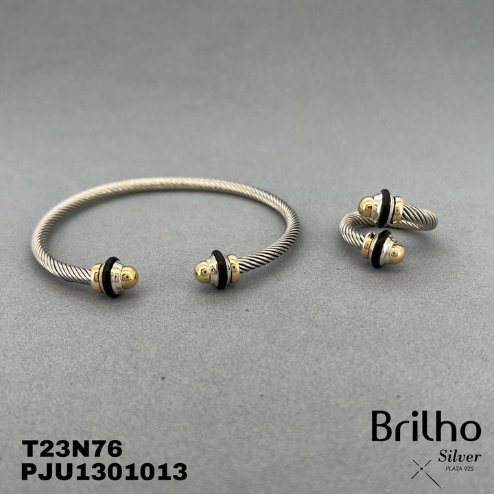 T23N023 ARO TU Y YO CON ANILLO ENVEJECIDO