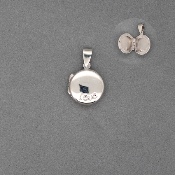 CDJ0430 DIJE RELICARIO REDONDO LOVE