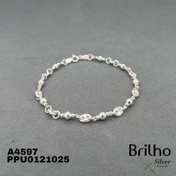 T9N404 PULSERA GUCCI SOLO PLATA