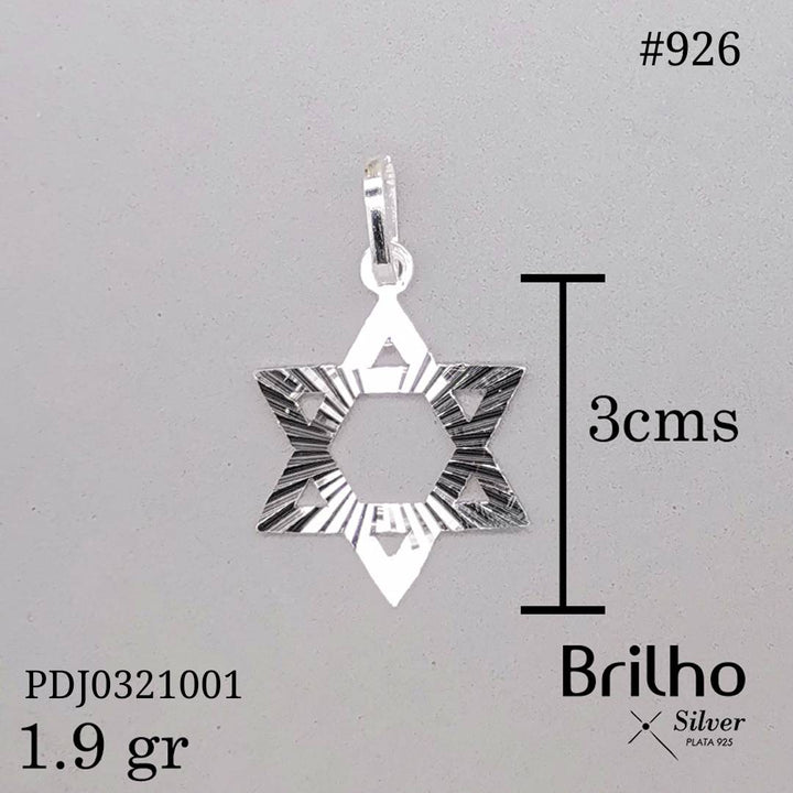 CDJ0926 ESTRELLA DE DAVID DIAMANTADO