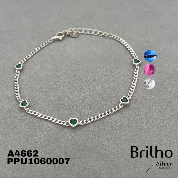 A4662 PULSERA CORAZONES