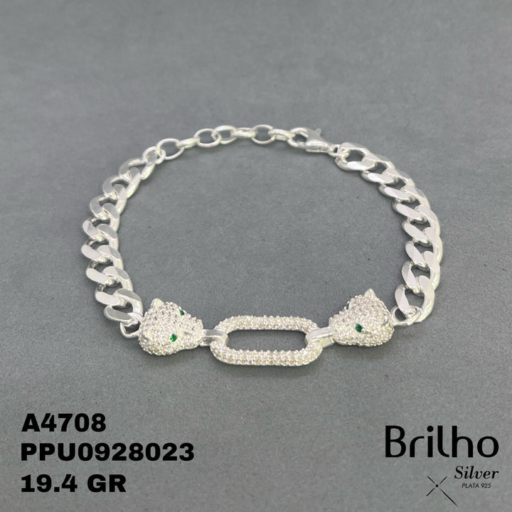 A4708 PULSERA LEON MICROCIRCON