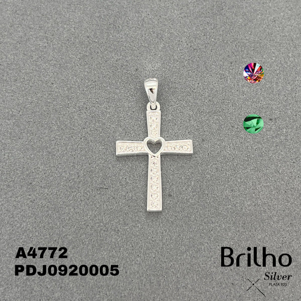 CDJ0385 DIJE CRUZ Y CORAZîN