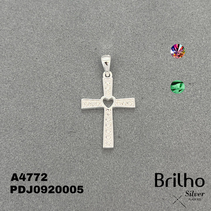 CDJ0385 DIJE CRUZ Y CORAZîN