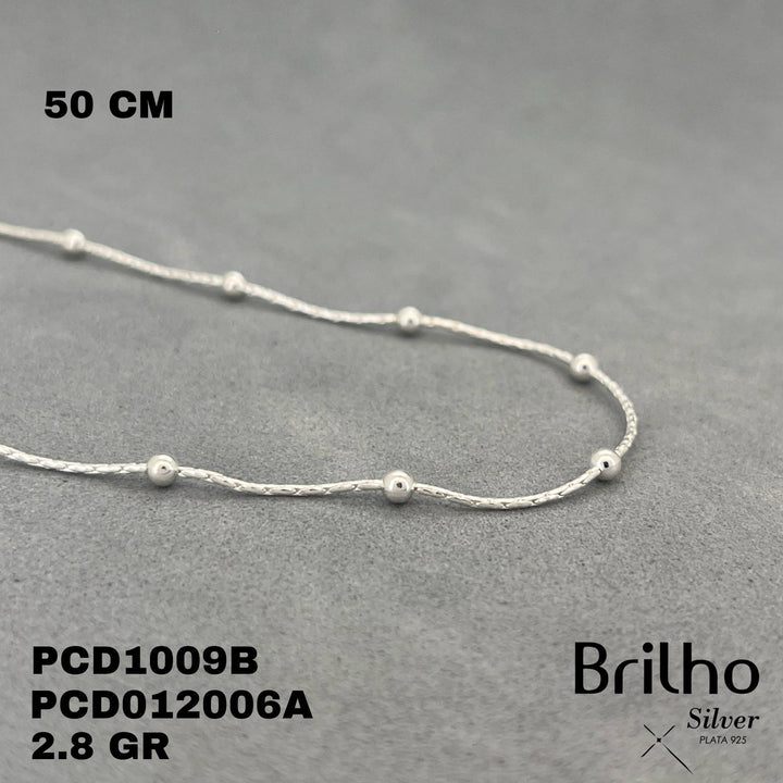 PCD1009B CADENA DELGADA Y ESPECIAL  50CM