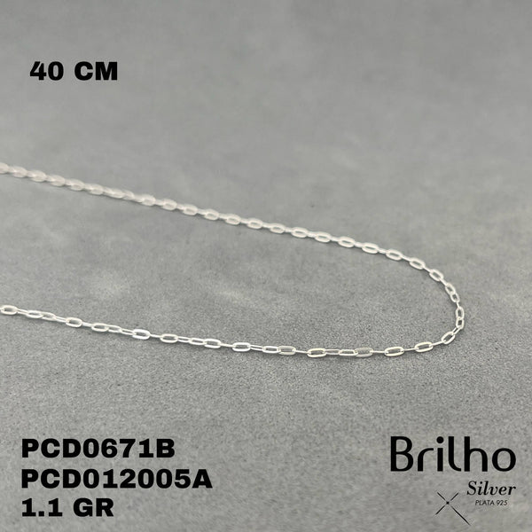 PCD0671B CADENA DELGADA  40CM