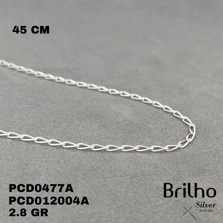 PCD0477A CADENA DELGADA  45CM