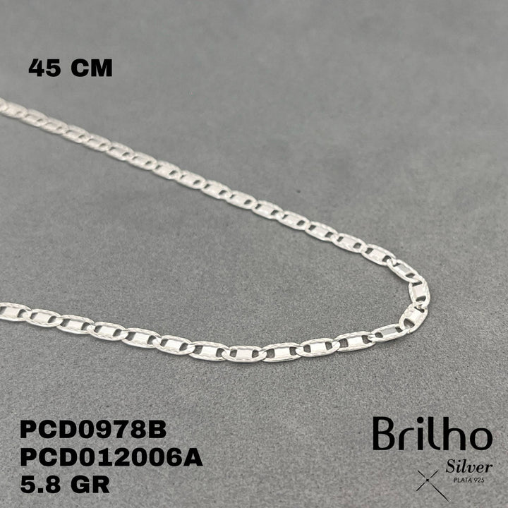 PCD0978B CADENA DELGADA Y ESPECIAL  45CM