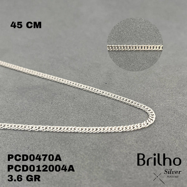 PCD0709B CADENA DELGADA BARBADA 45CM