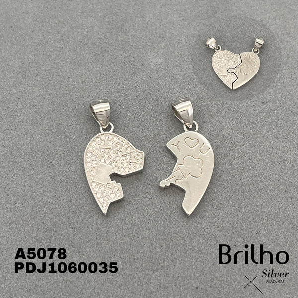 CDJ0371 DIJE CORAZîN PARTIDO RODIO