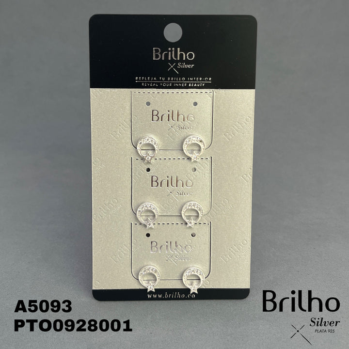 T3N154 TOPO LUNA Y ESTRELLA X3