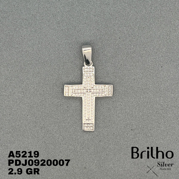 CDJ0461 DIJE CRUZ MICROCIRCON RODIO