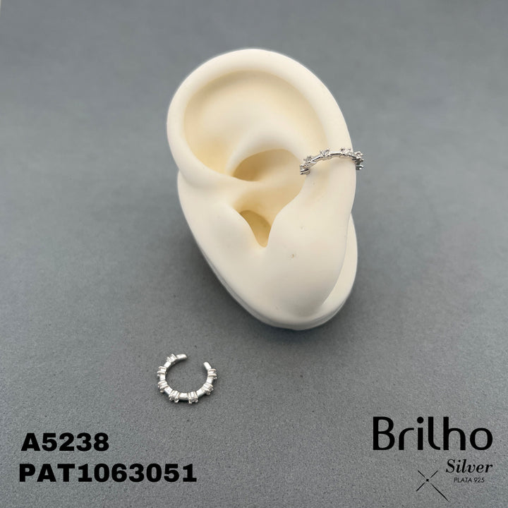EAR75 EARCUFF MICROCIRCONES RODIO