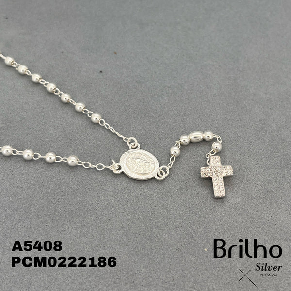 CAMçNDULA DIJE GUADALUPE Y CRUZ MICROCIRCONES