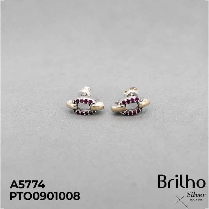 T10N049 TOPO ENVEJECIDO ORO PLATA