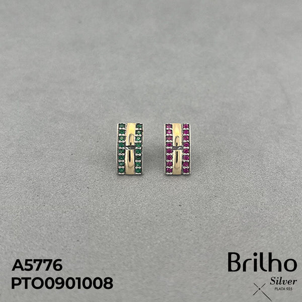 T10N050 TOPO ENVEJECIDO ORO PLATA