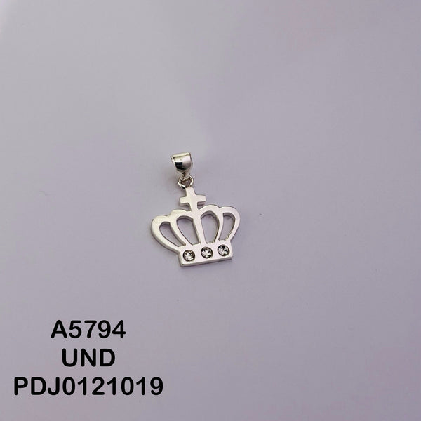 CDJ0601 DIJE CORONA SOLO PLATA