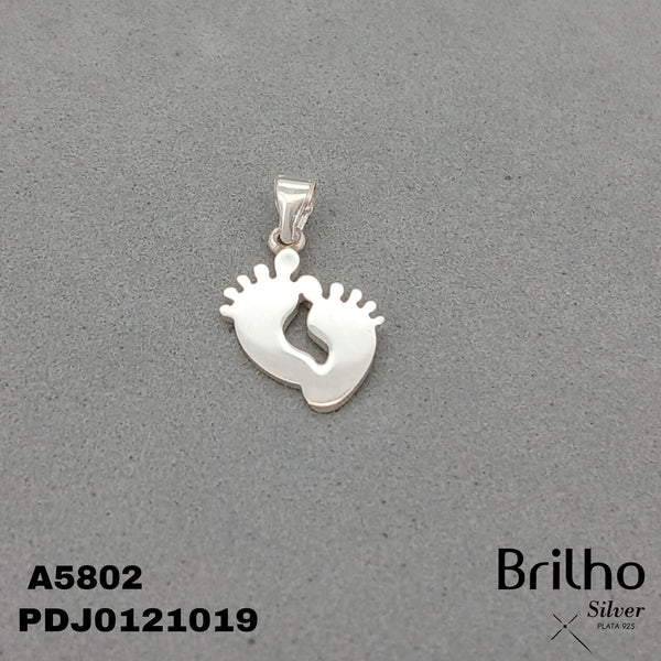 CDJ0609 DIJE PIES SOLO PLATA