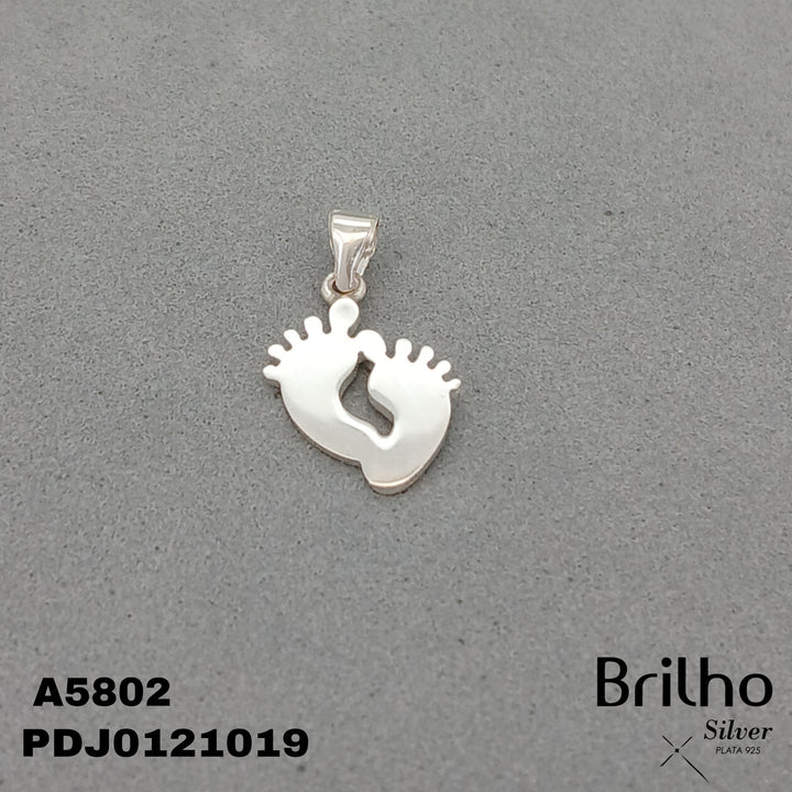 CDJ0609 DIJE PIES SOLO PLATA