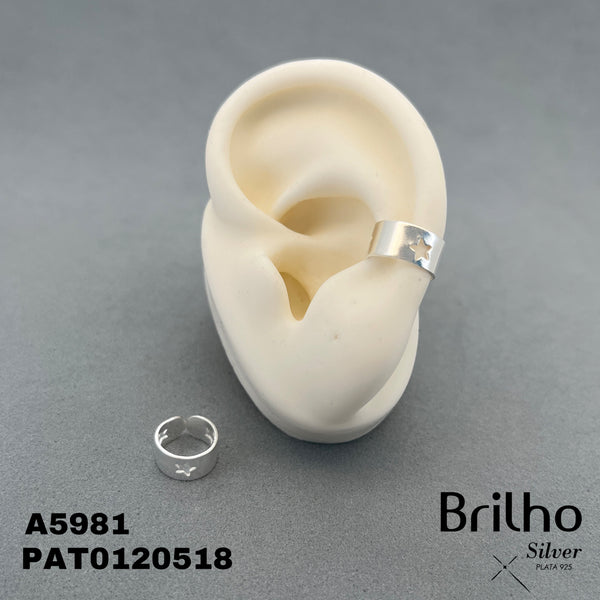 EAR104  EARCUFF ESTRELLAS