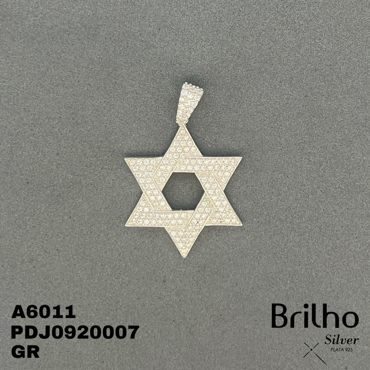 CDJ0629 DIJE ESTRELLA DE DAVID MICROCIRCON