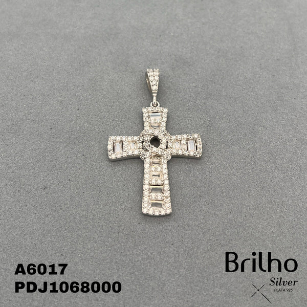 CDJ0636 DIJE CRUZ MICROCIRCON RODIO